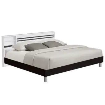 ADD เตียงนอน ขนาด 5 ฟุต รุ่น B - 509 สีขาว / โอ๊ค