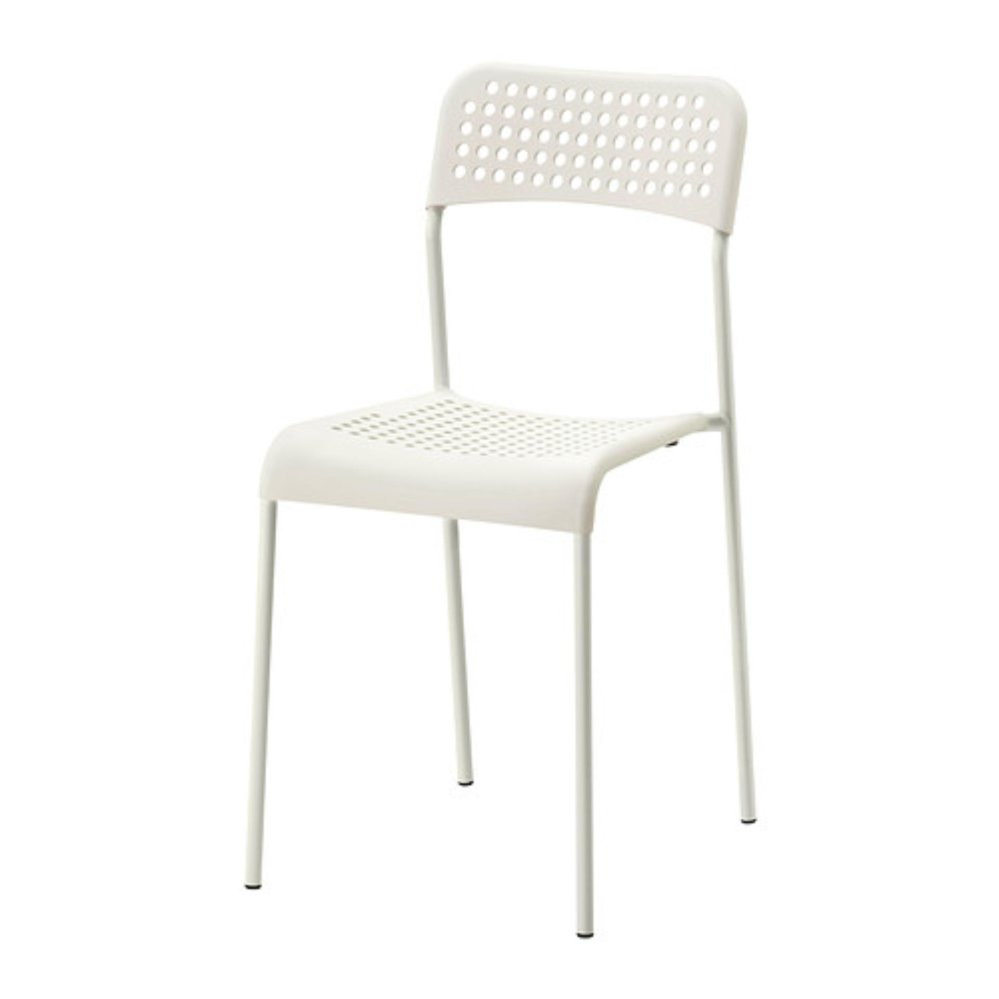 ADDE เก้าอี้นั่งรับประทานอาหาร Chair 39*77 cm (ขาว) ADDE เก้าอี้นั่งรับประทานอาหาร Chair 39*77 cm (ขาว)