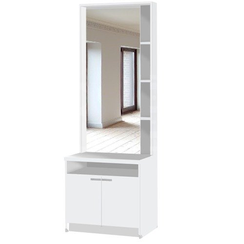 ADHOME โต๊ะเครื่องแป้งทรงยืน ขนาด 60 ซม. รุ่น DT0602 (สีขาว)