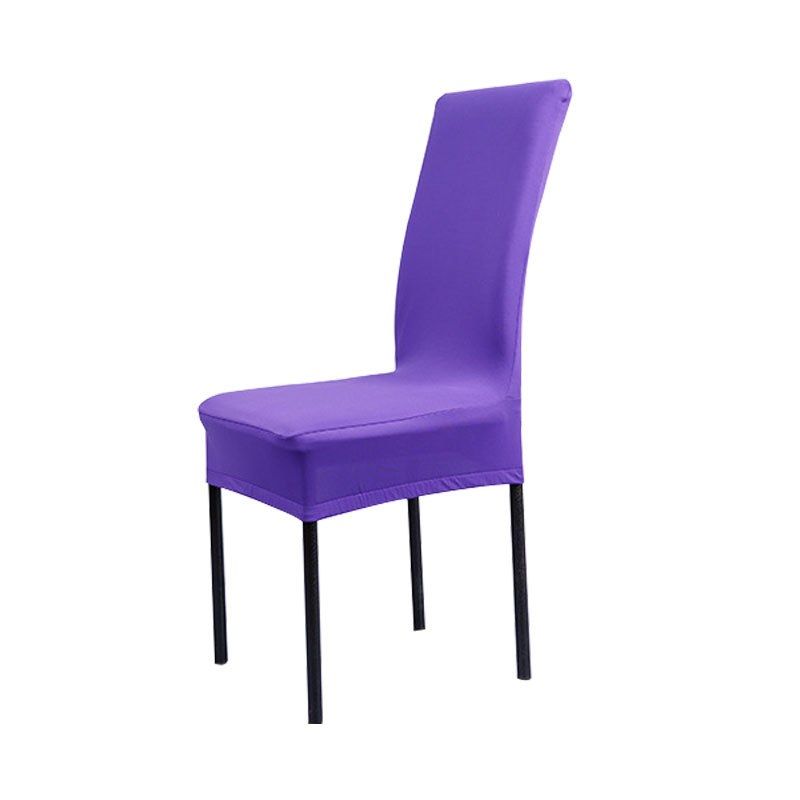 Amart Seatcover โรงแรมบ้านยางนิ่มแฟชั่นปกเก้าอี้สีม่วง Amart Seatcover โรงแรมบ้านยางนิ่มแฟชั่นปกเก้าอี้สีม่วง