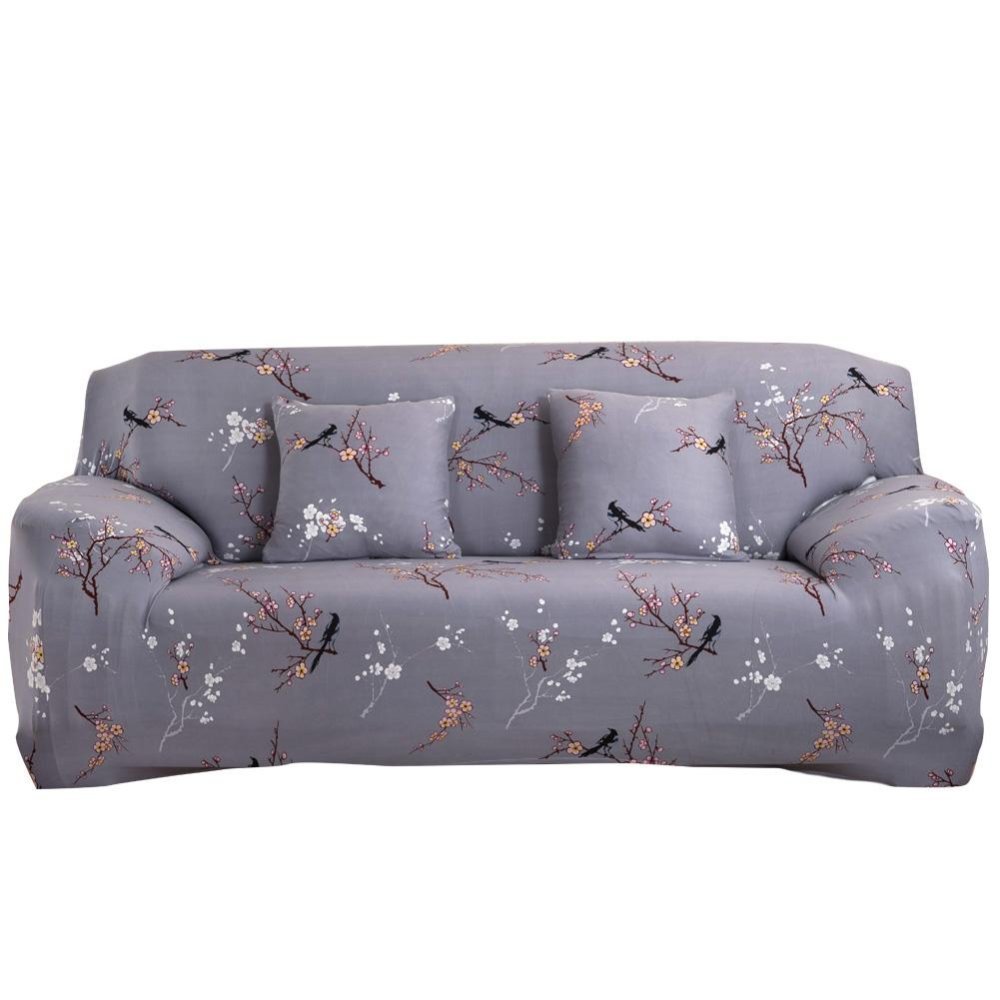 Art Spandex Stretch Slipcover Printed Sofa Furniture Cover - intl