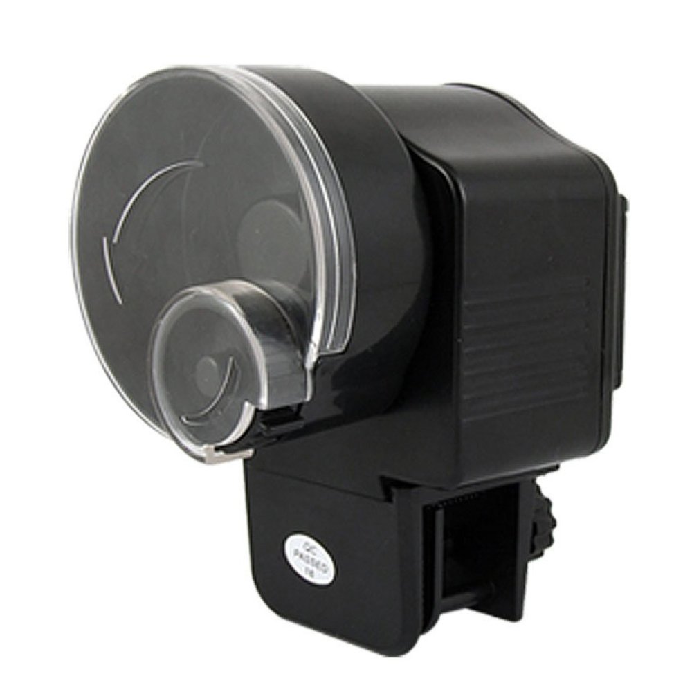 แบตเตอรี่เวลา Settable เครื่องให้อาหารปลาอัตโนมัติสีดำสำหรับ Aquarium แบตเตอรี่เวลา Settable เครื่องให้อาหารปลาอัตโนมัติสีดำสำหรับ Aquarium