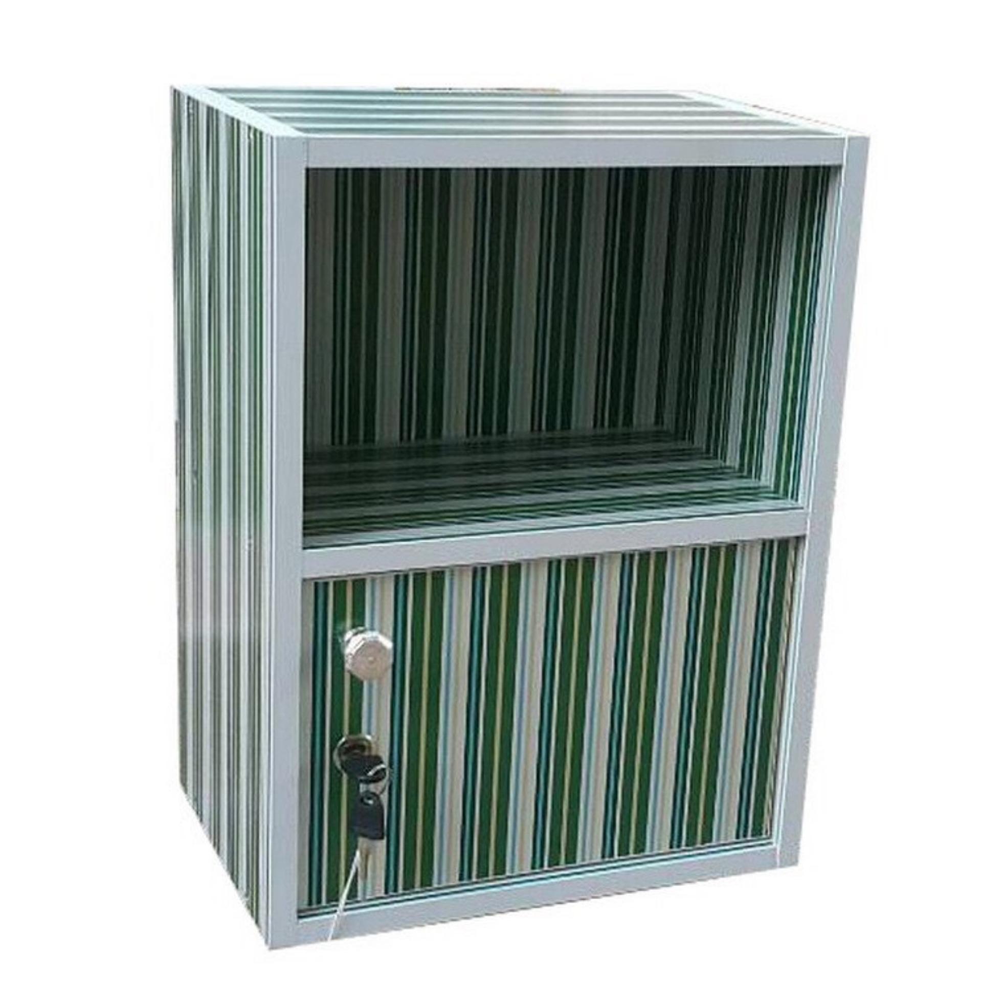 BB&shopตู้ล็อคเกอร์เอนกประสงค์ รุ่น Locker1/1DK (24x33x44ซม) BB&shopตู้ล็อคเกอร์เอนกประสงค์ รุ่น Locker1/1DK (24x33x44ซม)