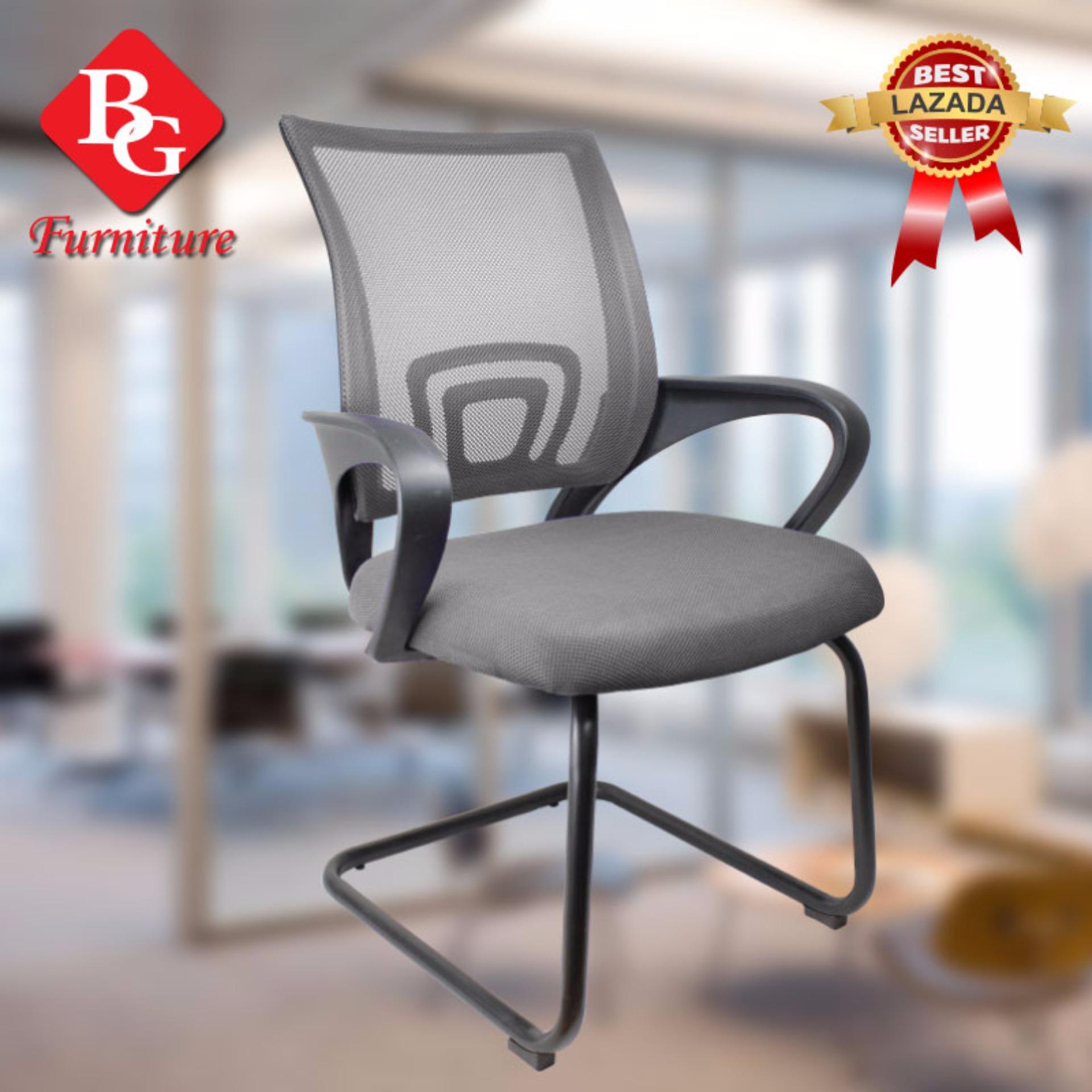 BG Furniture เก้าอี้สำนักงาน เก้าอี้นั่งทำงาน โฮมออฟฟิศ เก้าอี้ผู้บริหาร ระบายอากาศได้ดี - รุ่น B-1 BG Furniture เก้าอี้สำนักงาน เก้าอี้นั่งทำงาน โฮมออฟฟิศ เก้าอี้ผู้บริหาร ระบายอากาศได้ดี - รุ่น B-1