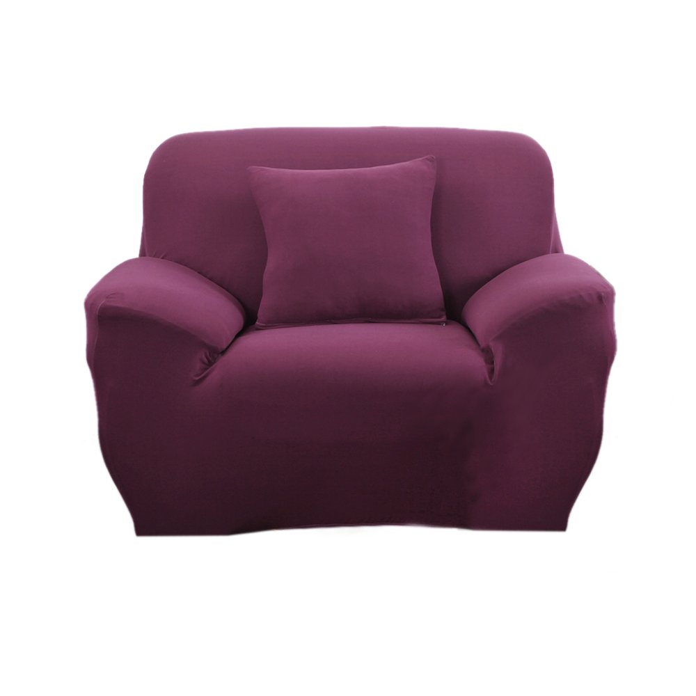 BolehDeals Spandex โซฟาเดี่ยวโซฟาที่หุ้มเบาะ Slipcover Case ตกแต่งบ้านสีน้ำตาล BolehDeals Spandex โซฟาเดี่ยวโซฟาที่หุ้มเบาะ Slipcover Case ตกแต่งบ้านสีน้ำตาล