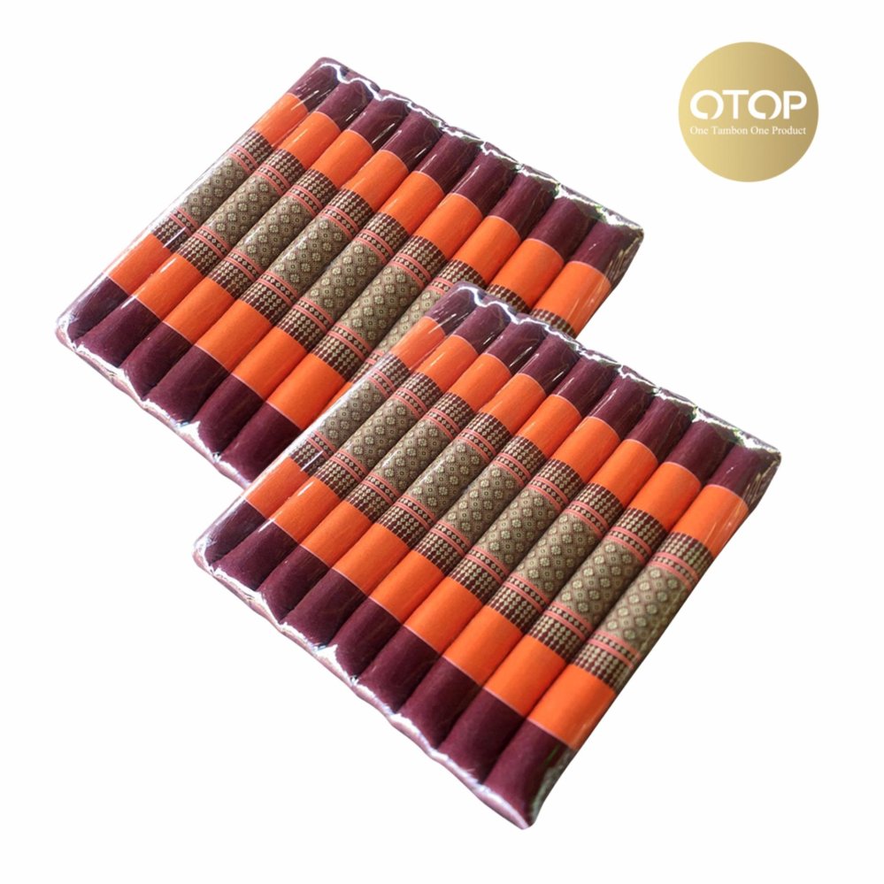 Chanathai เบาะรองนั่งหนา 4 ซม รุ่น ลูกระนาด ระบายอากาศได้ดี ขนาด 49 ซม.แพคคู่ (สีแดง/ส้ม) Chanathai เบาะรองนั่งหนา 4 ซม รุ่น ลูกระนาด ระบายอากาศได้ดี ขนาด 49 ซม.แพคคู่ (สีแดง/ส้ม)