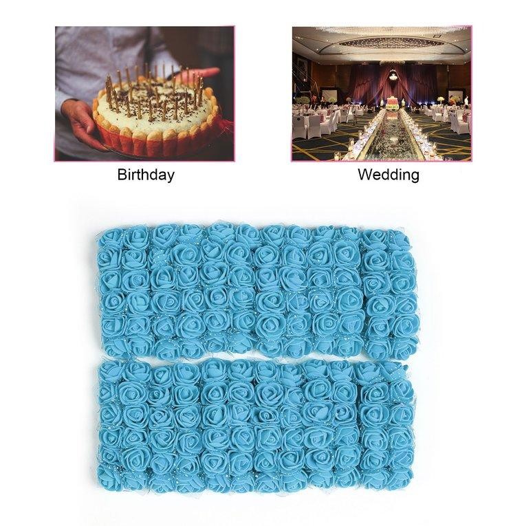 CHEER 144 pcs DIY PE กุหลาบประดิษฐ์จากโฟมหัวดอกไม้ตกแต่งงานแต่งงานหัตถกรรม CHEER 144 pcs DIY PE กุหลาบประดิษฐ์จากโฟมหัวดอกไม้ตกแต่งงานแต่งงานหัตถกรรม