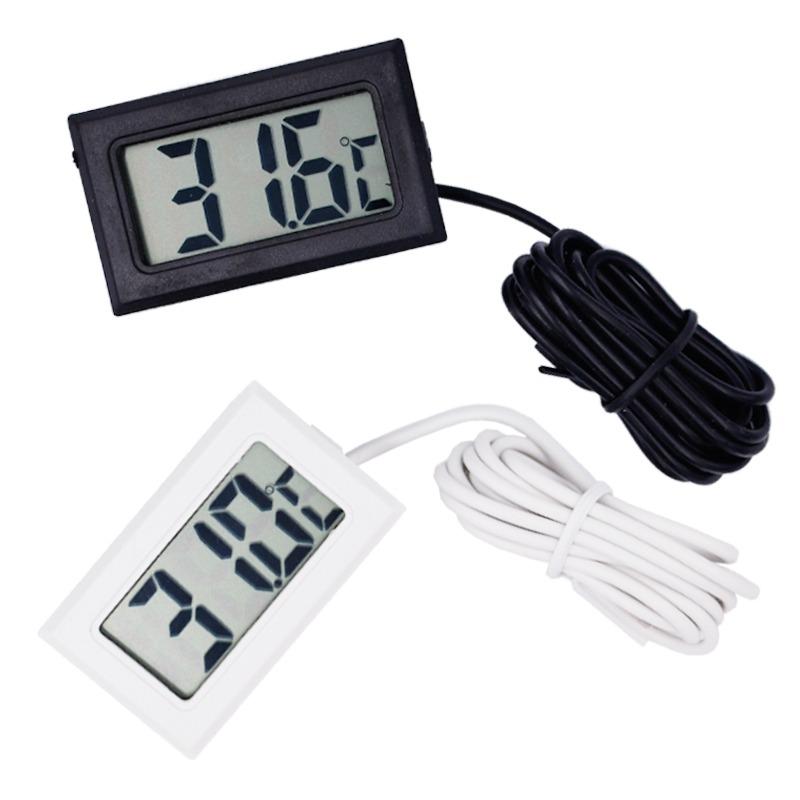 เครื่องวัดอุณหภูมิ Digital Thermometer มีเซ็นเซอร์ สีดำ