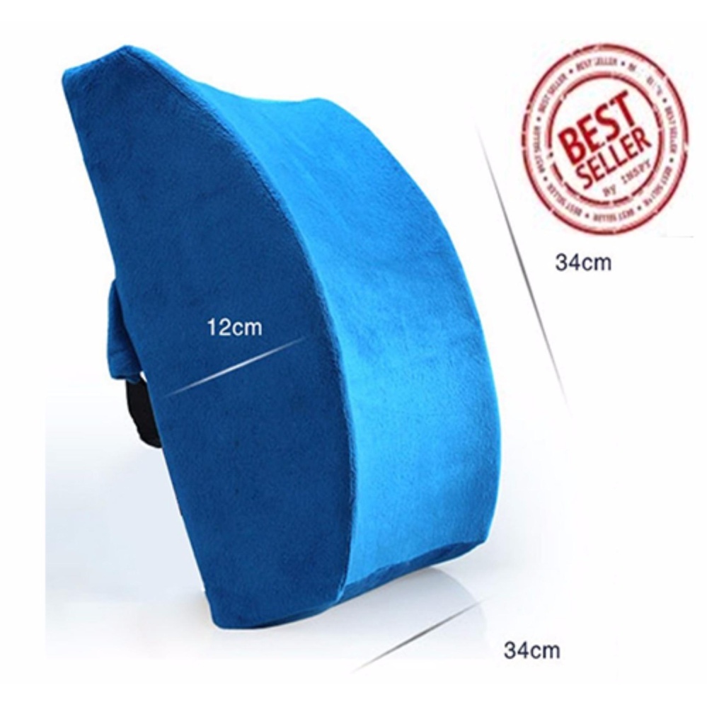 DUDEESHOP ที่รองหลัง พิงเก้าอี้ memory foam