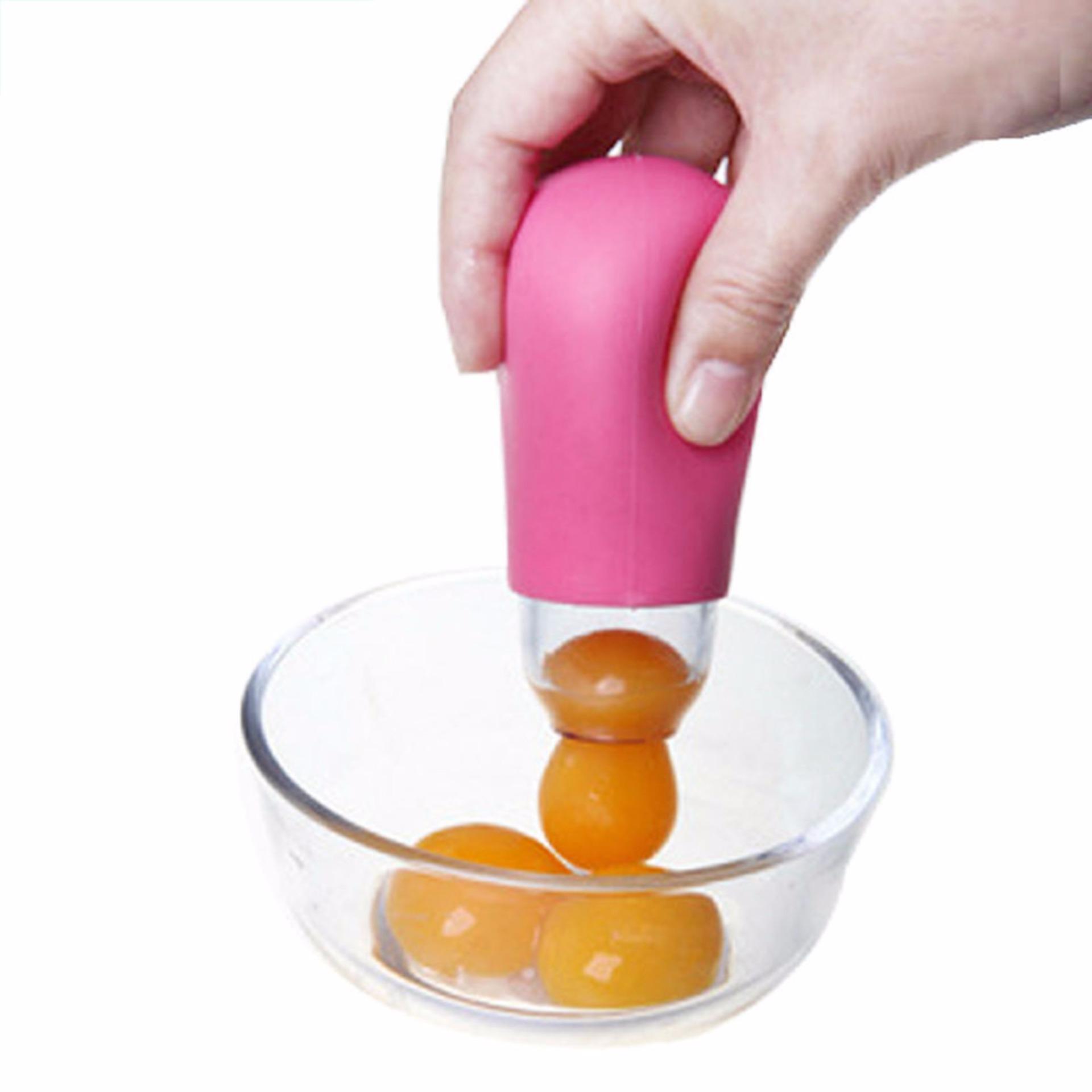 เครื่องแยกไข่แดงออกจากไข่ขาว ดูดไข่ เครื่องมือทำขนมเค้ก (สีฟ้า)