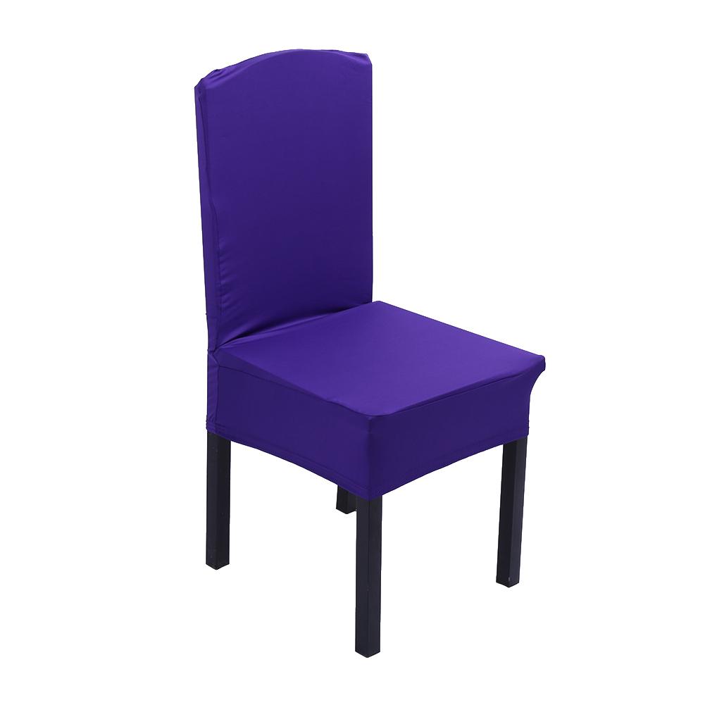 epayst Elastic Chair Covers Home Seat Slipcover Decoration #Dark Purple epayst Elastic Chair Covers Home Seat Slipcover Decoration #Dark Purple