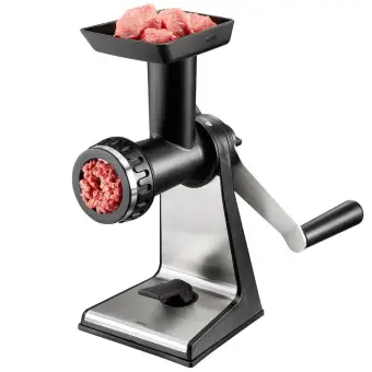 GEFU Meat Mincer TRANSFORMA เครื่องบดเนื้อ รุ่น 19090 (Stainless/Black) GEFU Meat Mincer TRANSFORMA เครื่องบดเนื้อ รุ่น 19090 (Stainless/Black)