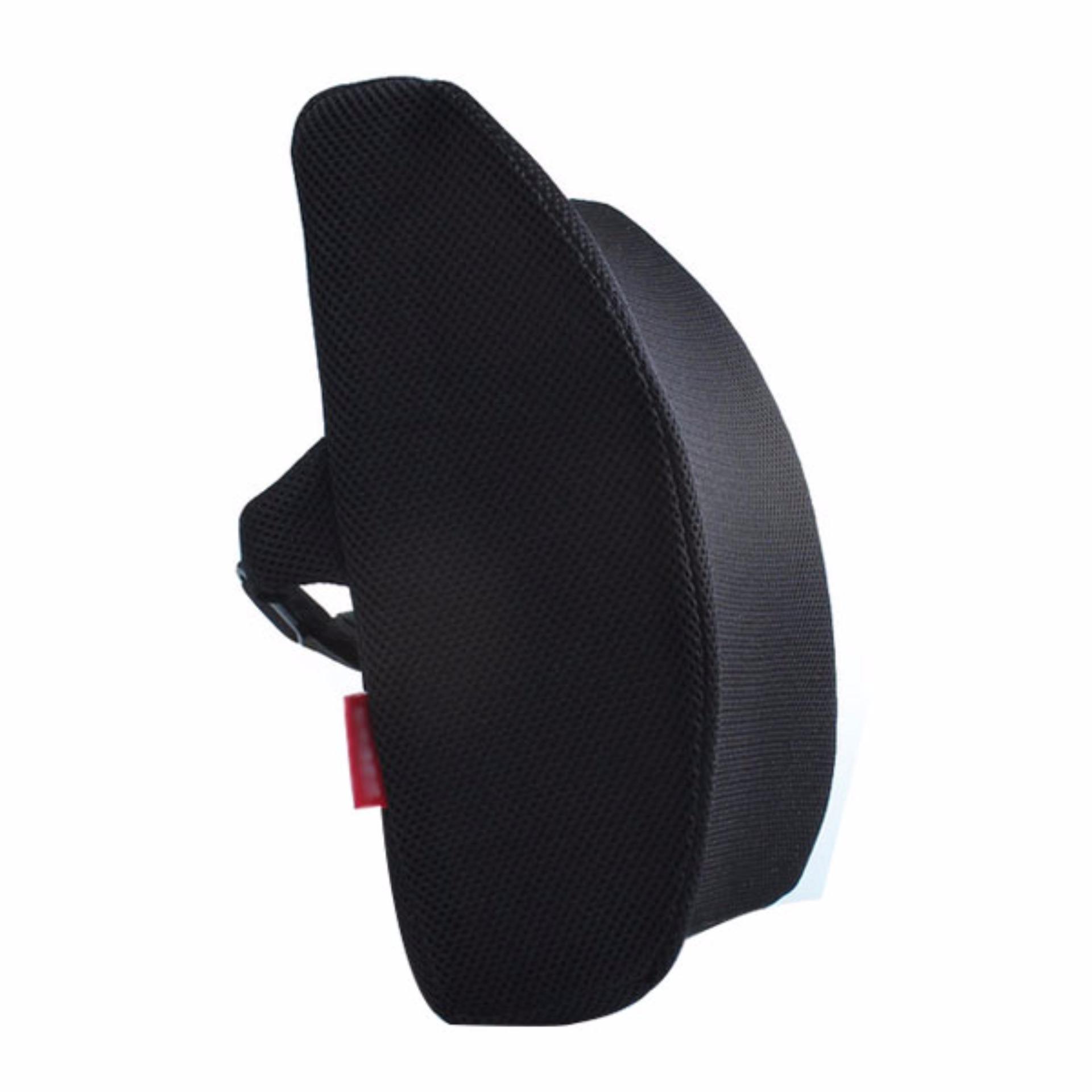Getagift เบาะรองหลัง Memory Foam รุ่นผ้าตาข่ายระบายอากาศ (Fast Rebound) - สีดำ Getagift เบาะรองหลัง Memory Foam รุ่นผ้าตาข่ายระบายอากาศ (Fast Rebound) - สีดำ