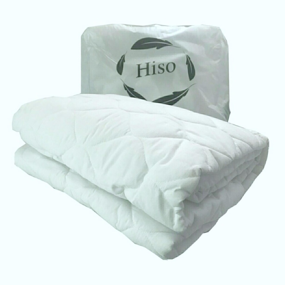 Hiso Bedding ผ้าปูรองกันเปื้อนแบบทอเต็มผืน 120 gกันไรฝุ่นและเชื้อรา ขนาด 5 ฟุต