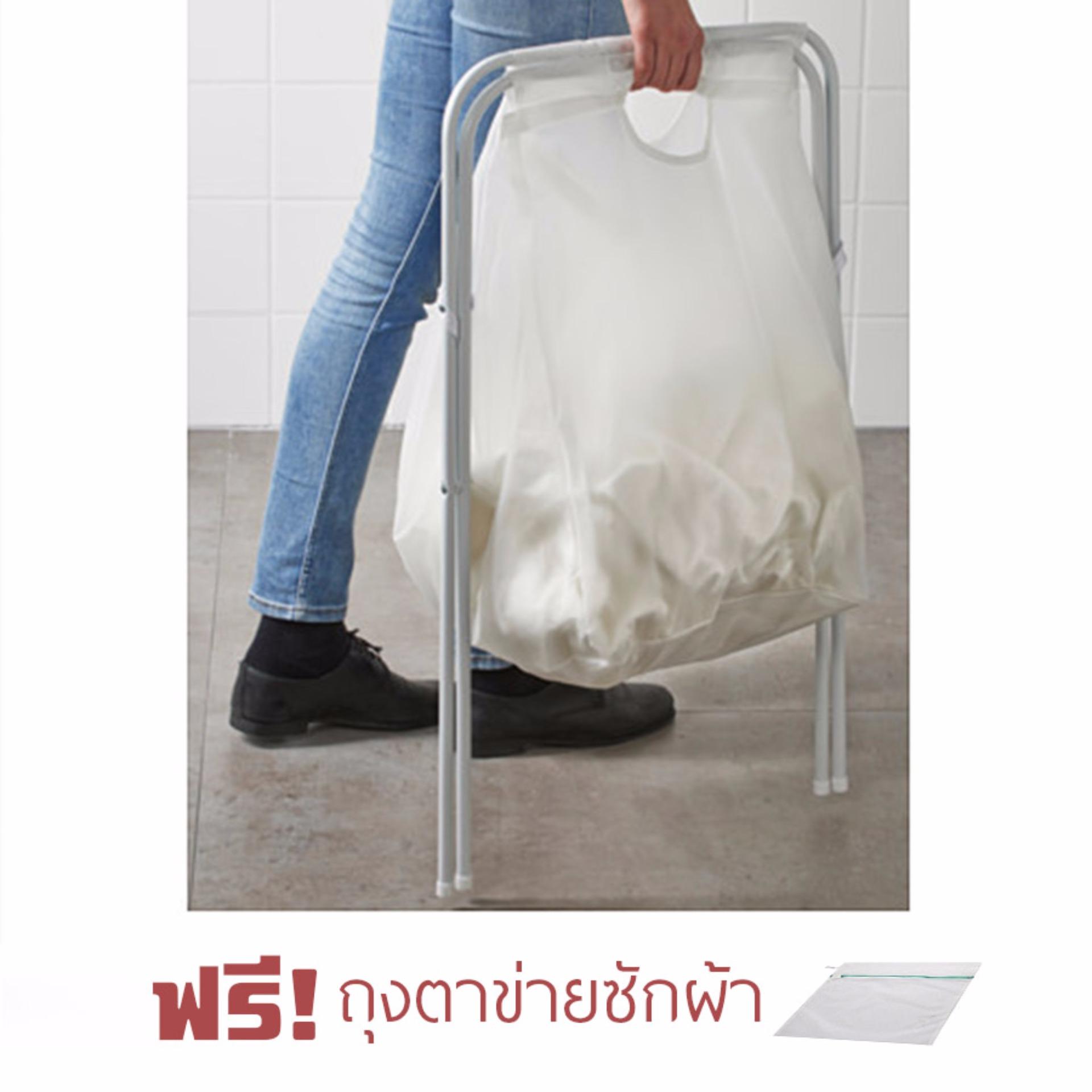 Homework ถุงใส่ผ้าซัก พร้อมโครงขาตั้ง พับเก็บได้ หิ้วไปซักง่าย แถมฟรี! ถุงซักผ้า Homework ถุงใส่ผ้าซัก พร้อมโครงขาตั้ง พับเก็บได้ หิ้วไปซักง่าย แถมฟรี! ถุงซักผ้า