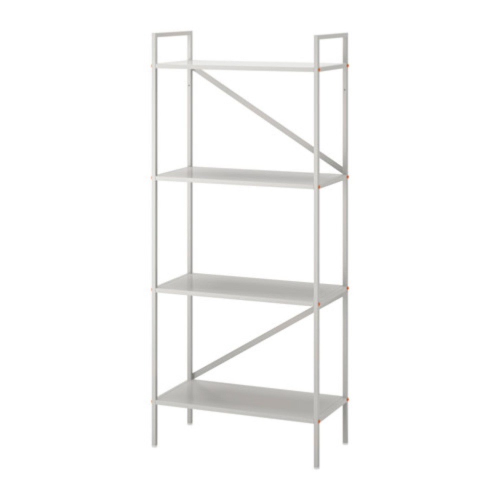 IKEA ชั้นวางของ DRAGET 4 ชั้น Shelving unit 60x140 cm (ขาว) IKEA ชั้นวางของ DRAGET 4 ชั้น Shelving unit 60x140 cm (ขาว)