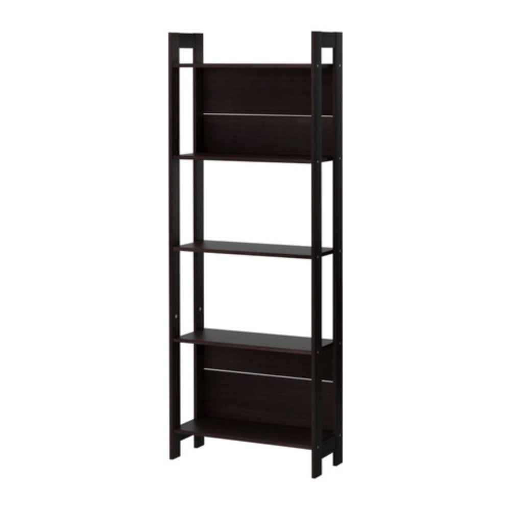 IKEA ชั้นวาง LAIVA สีน้ำตาลดำ 62 x 24 x 165 ซม. IKEA ชั้นวาง LAIVA สีน้ำตาลดำ 62 x 24 x 165 ซม.