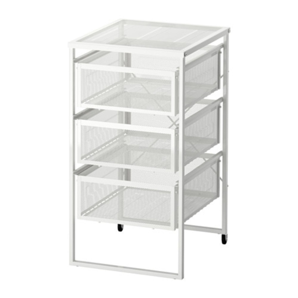 IKEA ตู้ลิ้นชัก LENNART Drawer unit 30 x 56 cm (ขาว)