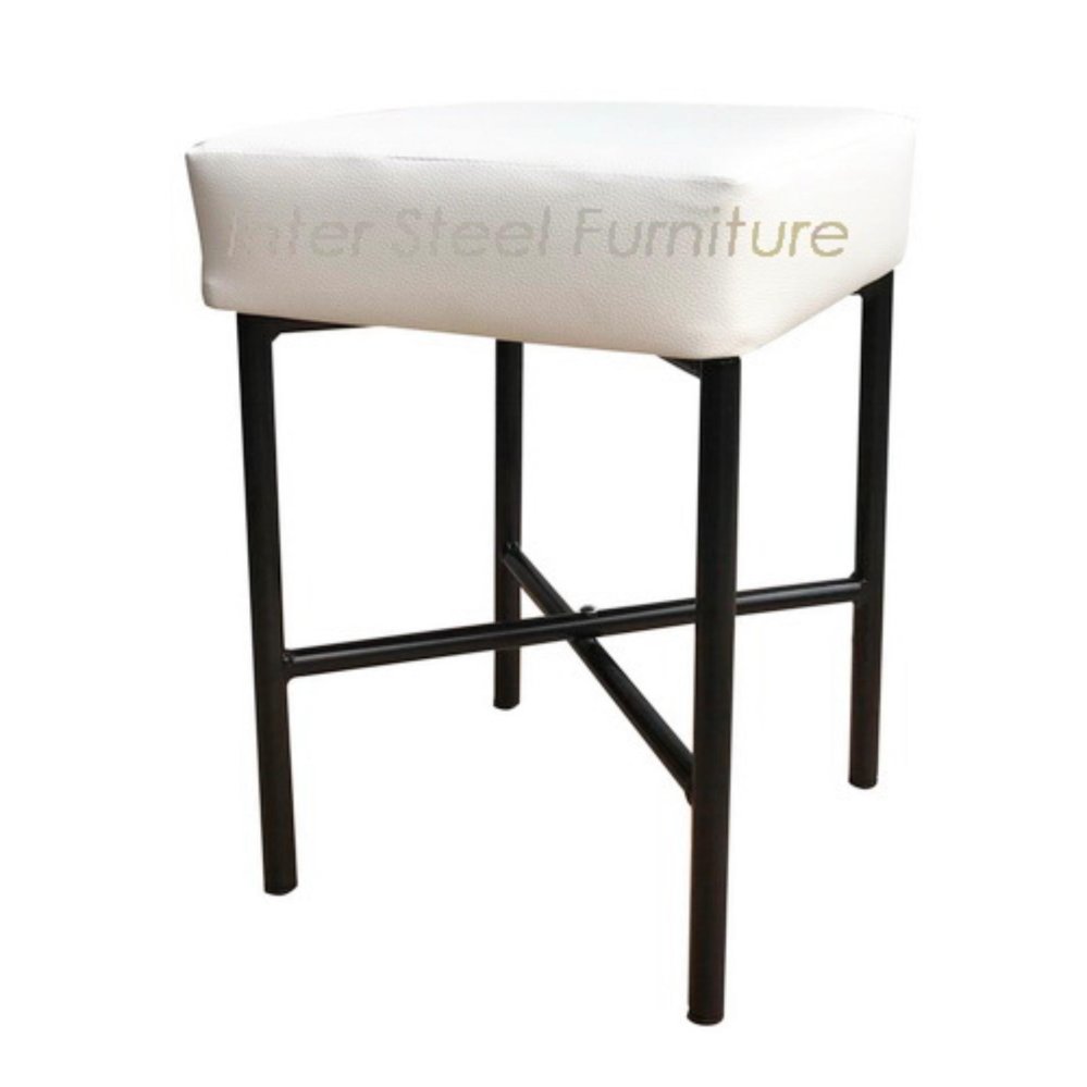 Inter Steel เก้าอี้สตูลนั่ง รุ่น Stool-MX(35x35x50cm.) โครงขาเหล็กFoldingสีดำ - เบาะฟองน้ำหนา11cm.หุ้มหนังเทียมpvc Inter Steel เก้าอี้สตูลนั่ง รุ่น Stool-MX(35x35x50cm.) โครงขาเหล็กFoldingสีดำ - เบาะฟองน้ำหนา11cm.หุ้มหนังเทียมpvc