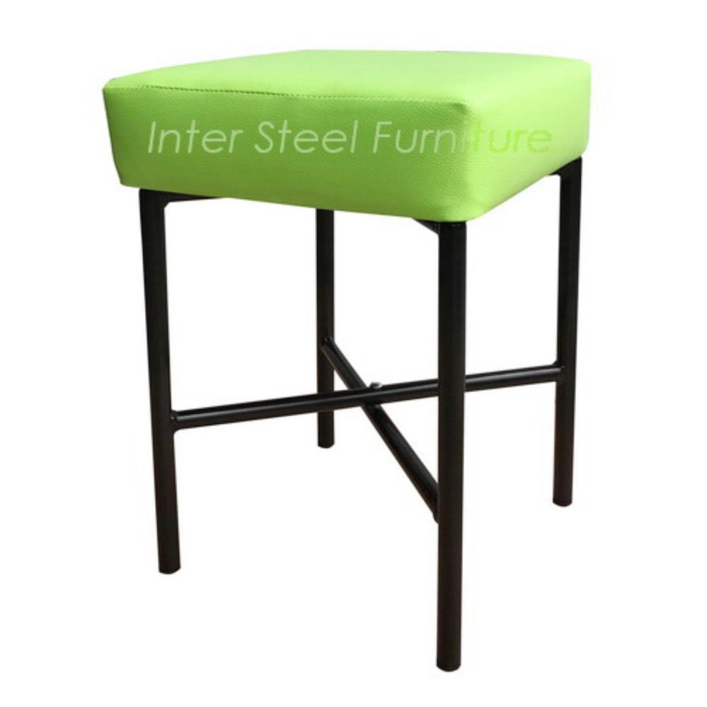 Inter Steel เก้าอี้สตูลนั่ง รุ่น Stool-MX(35x35x50cm.) โครงขาเหล็กFoldingสีดำ - เบาะฟองน้ำหนา11cm.หุ้มหนังเทียมpvc Inter Steel เก้าอี้สตูลนั่ง รุ่น Stool-MX(35x35x50cm.) โครงขาเหล็กFoldingสีดำ - เบาะฟองน้ำหนา11cm.หุ้มหนังเทียมpvc