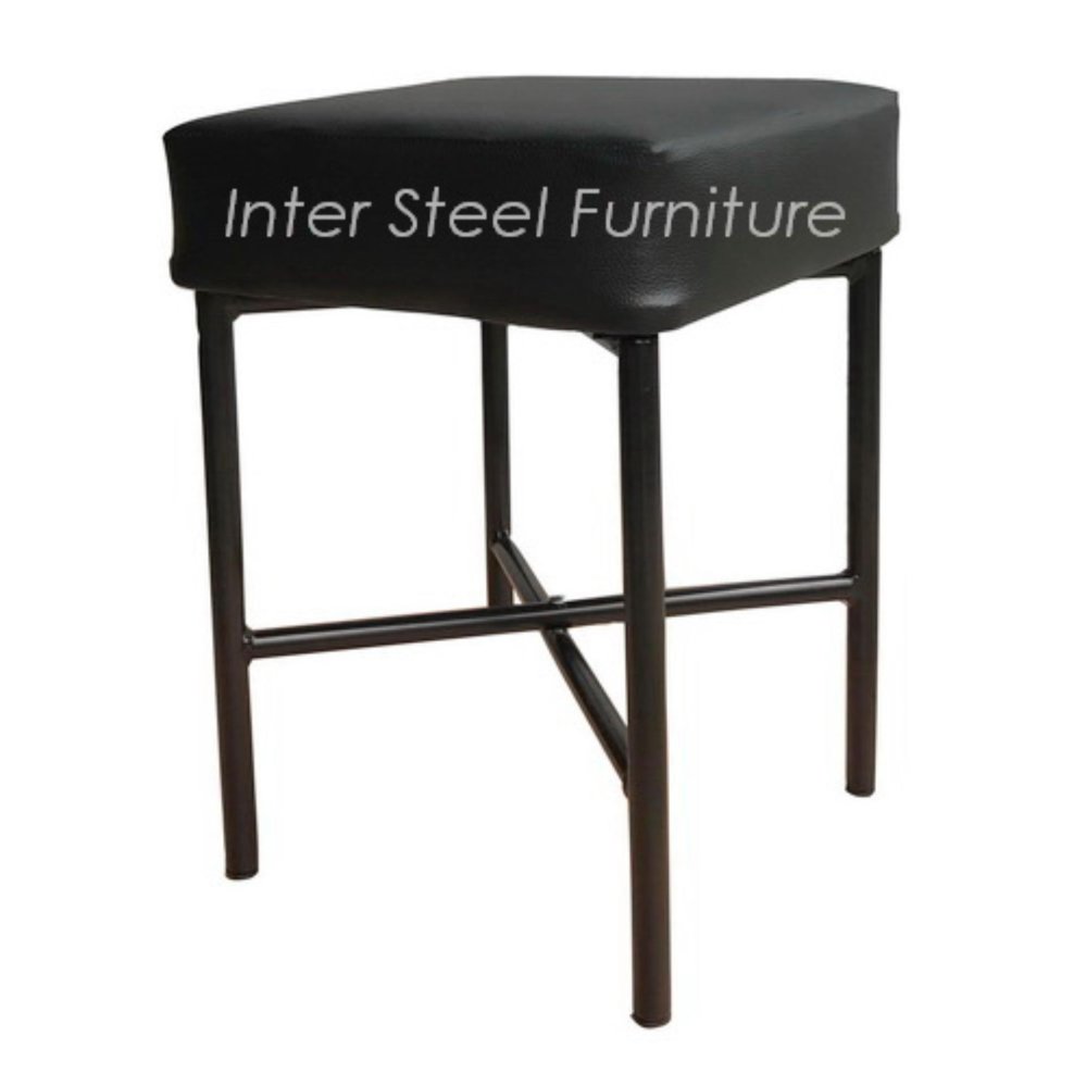 Inter Steel เก้าอี้สตูลนั่ง รุ่น Stool-MX(35x35x50cm.) โครงขาเหล็กFoldingสีดำ - เบาะฟองน้ำหนา11cm.หุ้มหนังเทียมpvc Inter Steel เก้าอี้สตูลนั่ง รุ่น Stool-MX(35x35x50cm.) โครงขาเหล็กFoldingสีดำ - เบาะฟองน้ำหนา11cm.หุ้มหนังเทียมpvc