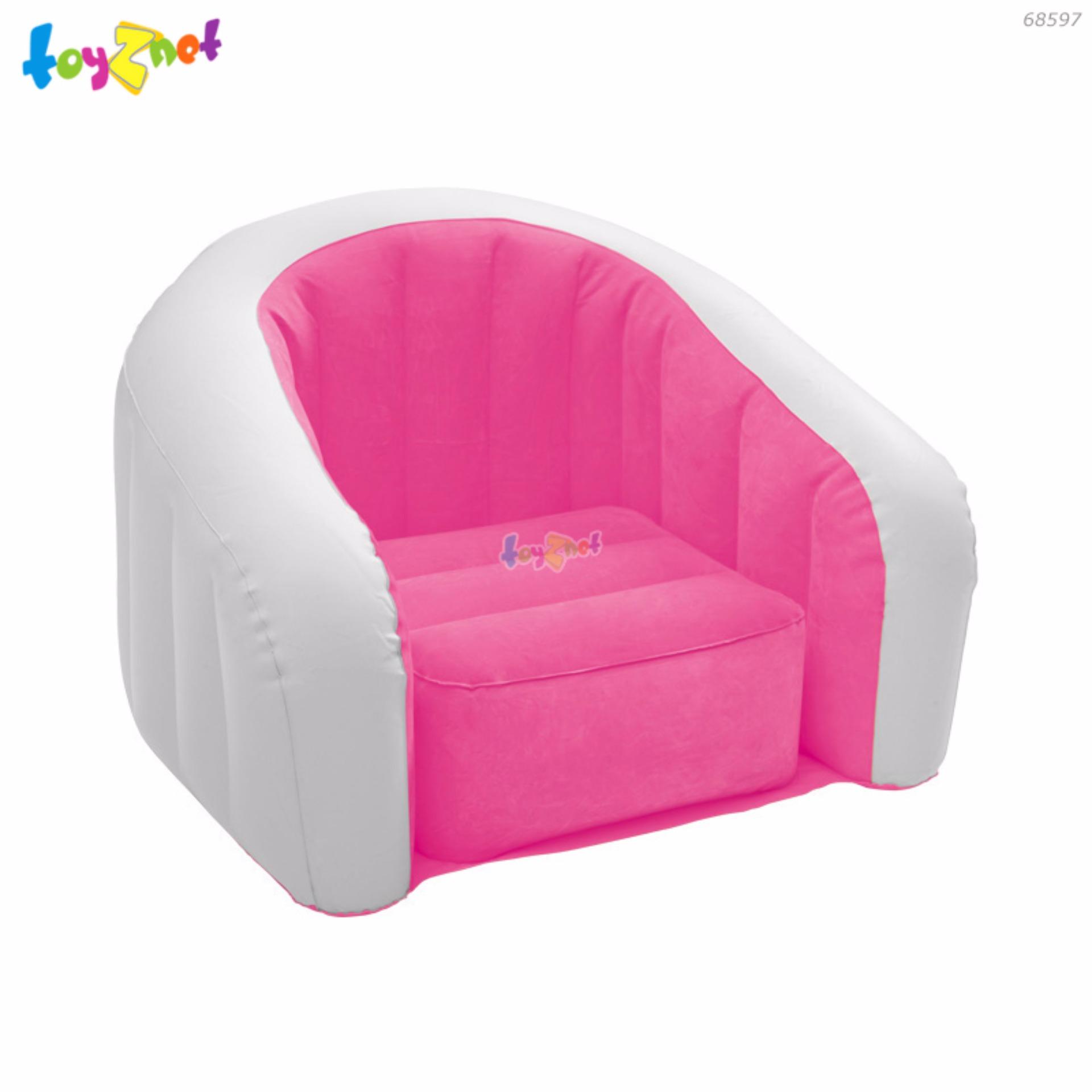 Intex ส่งฟรี เก้าอี้เด็กเป่าลม จูเนียร์คาเฟ่คลับ รุ่น 68597 - Pink Intex ส่งฟรี เก้าอี้เด็กเป่าลม จูเนียร์คาเฟ่คลับ รุ่น 68597 - Pink