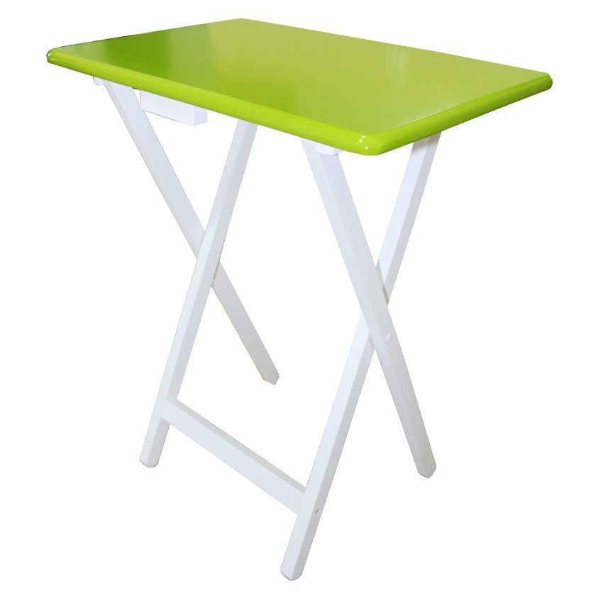 Intrend Design โต๊ะโน๊ตบุ๊ค ขาพับได้ ไม้ยางพารา - สีชมพู Intrend Design โต๊ะโน๊ตบุ๊ค ขาพับได้ ไม้ยางพารา - สีชมพู