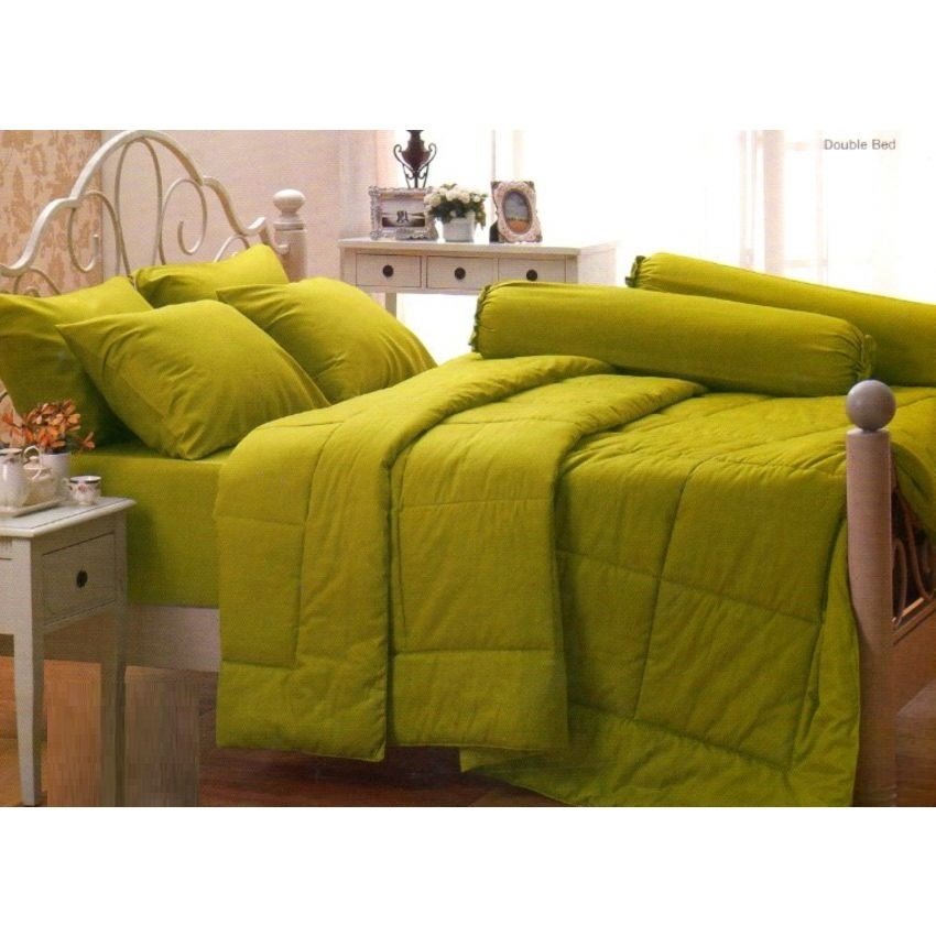 Jessica Cotton100% SilkShine รุ่น สีพื้นคอตตอน รหัส Moss สีมอส