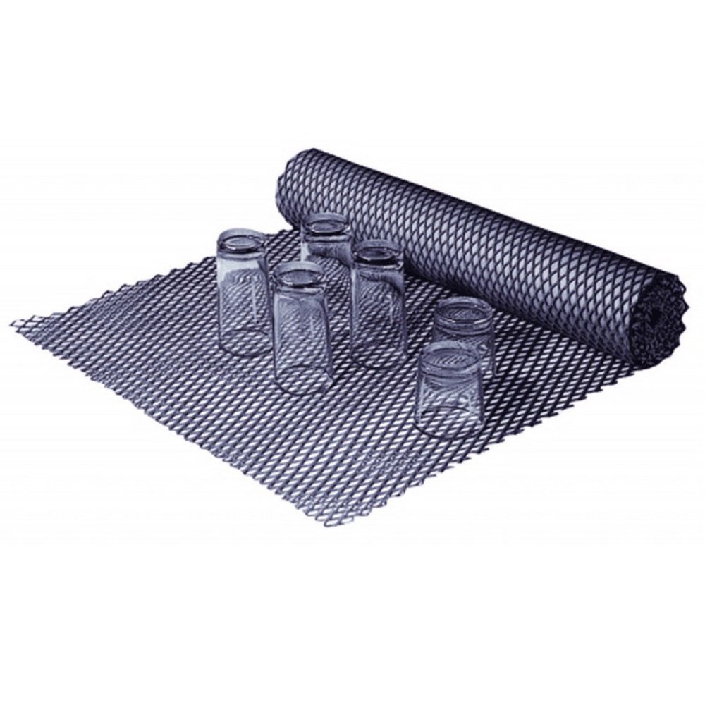JJ Thai Bar Supply ตาข่ายรองแก้ว 2x10 ฟุต - Black