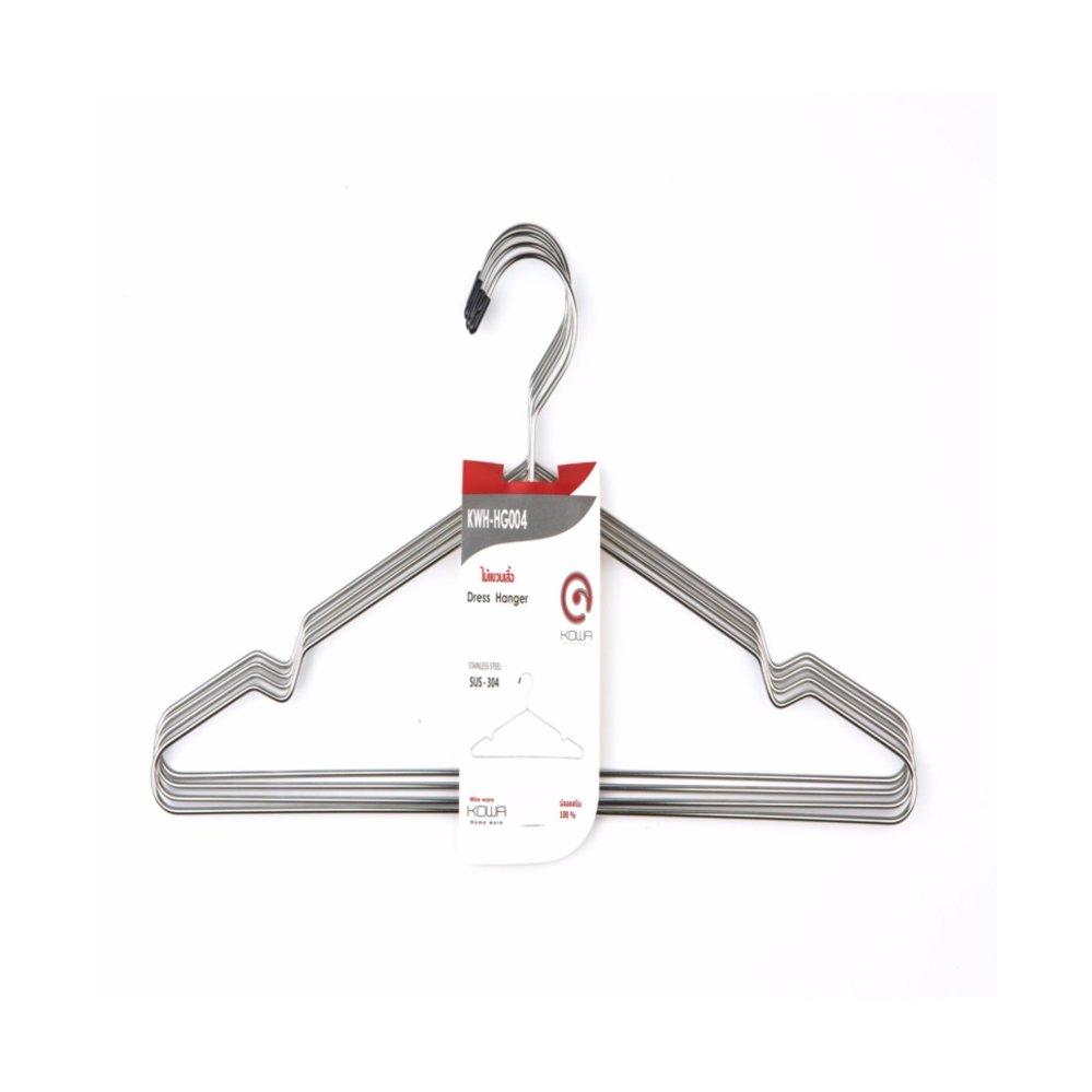Kowa homeware Dress Hanger ไม้แขวนชุด KWH- HG004 จำนวน 12 ชิ้น Kowa homeware Dress Hanger ไม้แขวนชุด KWH- HG004 จำนวน 12 ชิ้น