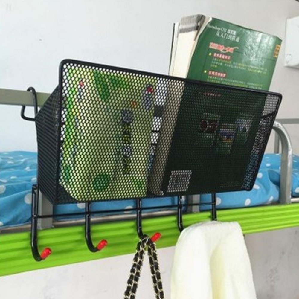 LT365 ห้องนอน Creative ตระกร้าถือใส่ของ Desktop Corner ชั้นวางผู้ถือคอนเทนเนอร์ 5 Hooks - Black - INTL LT365 ห้องนอน Creative ตระกร้าถือใส่ของ Desktop Corner ชั้นวางผู้ถือคอนเทนเนอร์ 5 Hooks - Black - INTL