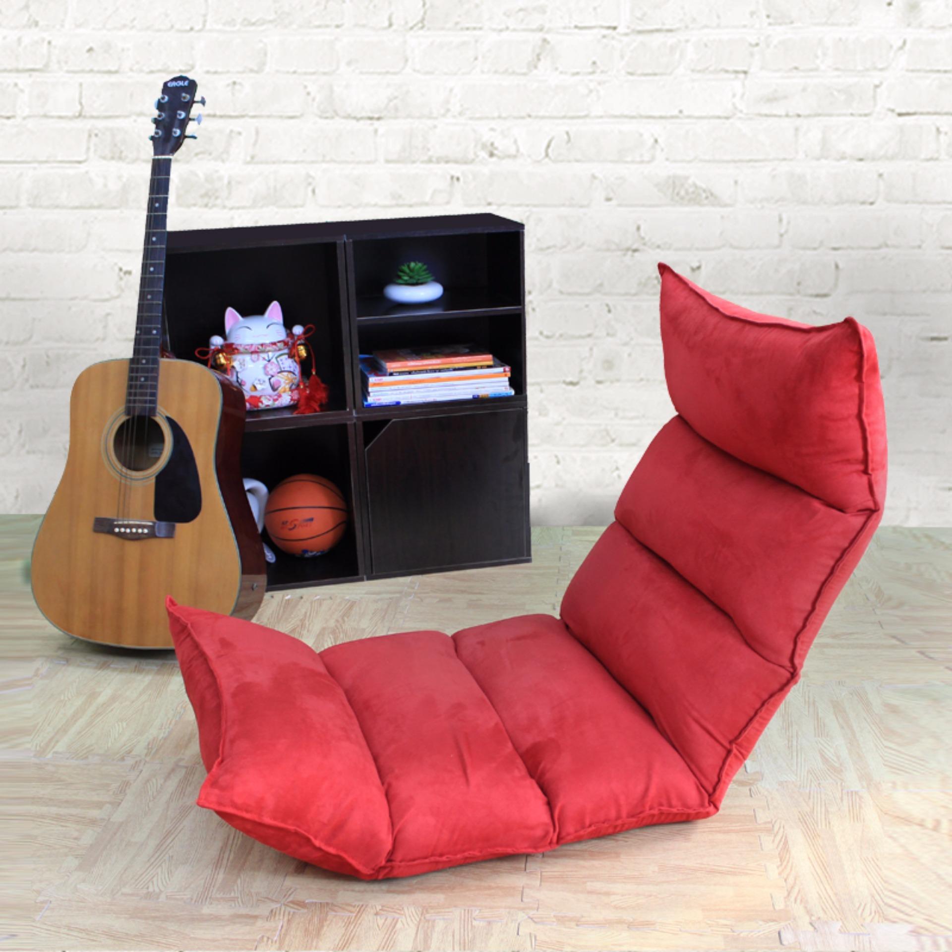 Mylazydesk เก้าอี้ญี่ปุ่น (รุ่น H002 135cm) เบาะญี่ปุ่น เบาะรองนั่งสมาธิ เก้าอี้นั่งพื้น เบาะนั่งสมาธิ โซฟาญี่ปุ่น เก้าอี้เอนหลัง เก้าอี้พักผ่อน เบาะรองหลัง floor chair chair chsions