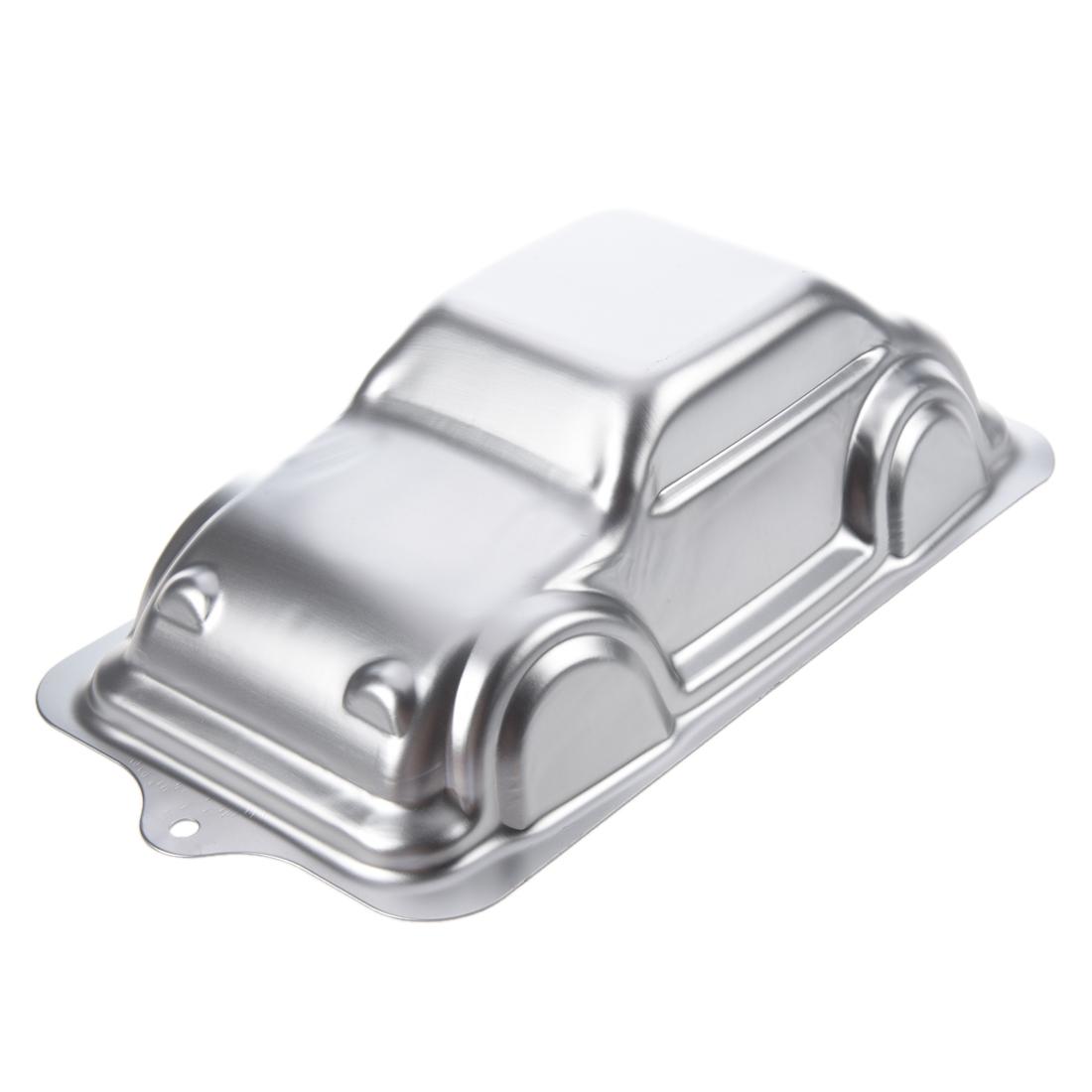 ใหม่ 3D รถยนต์ลาดตระเวนแมลงปีกแข็ง VW กระทะเค้กดีบุกตกแต่งพิมพ์อบขนมวันเกิด