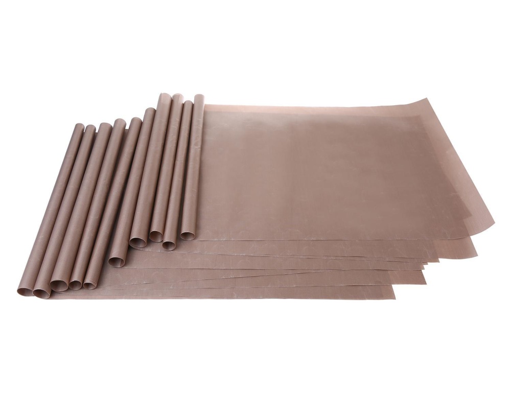 NiceEshop 10 แพ็ค PTFE แผ่นเทฟลอน, รีดร้อนถ่ายโอนแผ่น 16X20 "ทนความร้อนได้แผ่น 100% Non Stick ปกป้องเหล็กและบริเวณที่ทำงาน - INTL