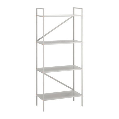 NK Furniline ชั้นวางของเอนกประสงค์ 4ชั้น รุ่น Multi4Shelf60ST - เหล็กพ่นสีขาว