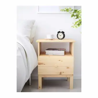 NK Furniline โต๊ะข้างเตียง รุ่น Bedside table48 - (wood natural)