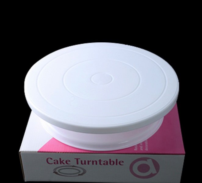 Pinkhomebakery จานหมุนแต่งหน้าเค้ก