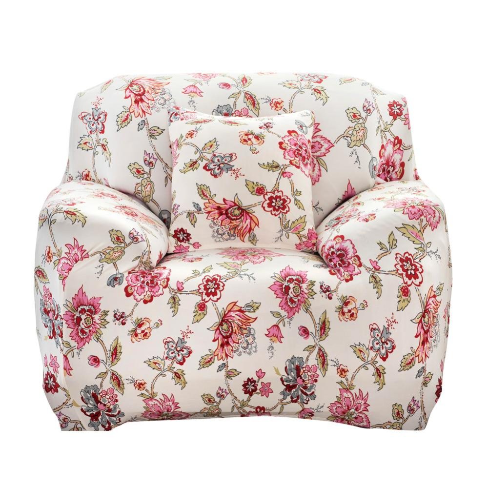 Printed Cloth Art Spandex Stretch Slipcover Sofa Cover - intl Printed Cloth Art Spandex Stretch Slipcover Sofa Cover - intl