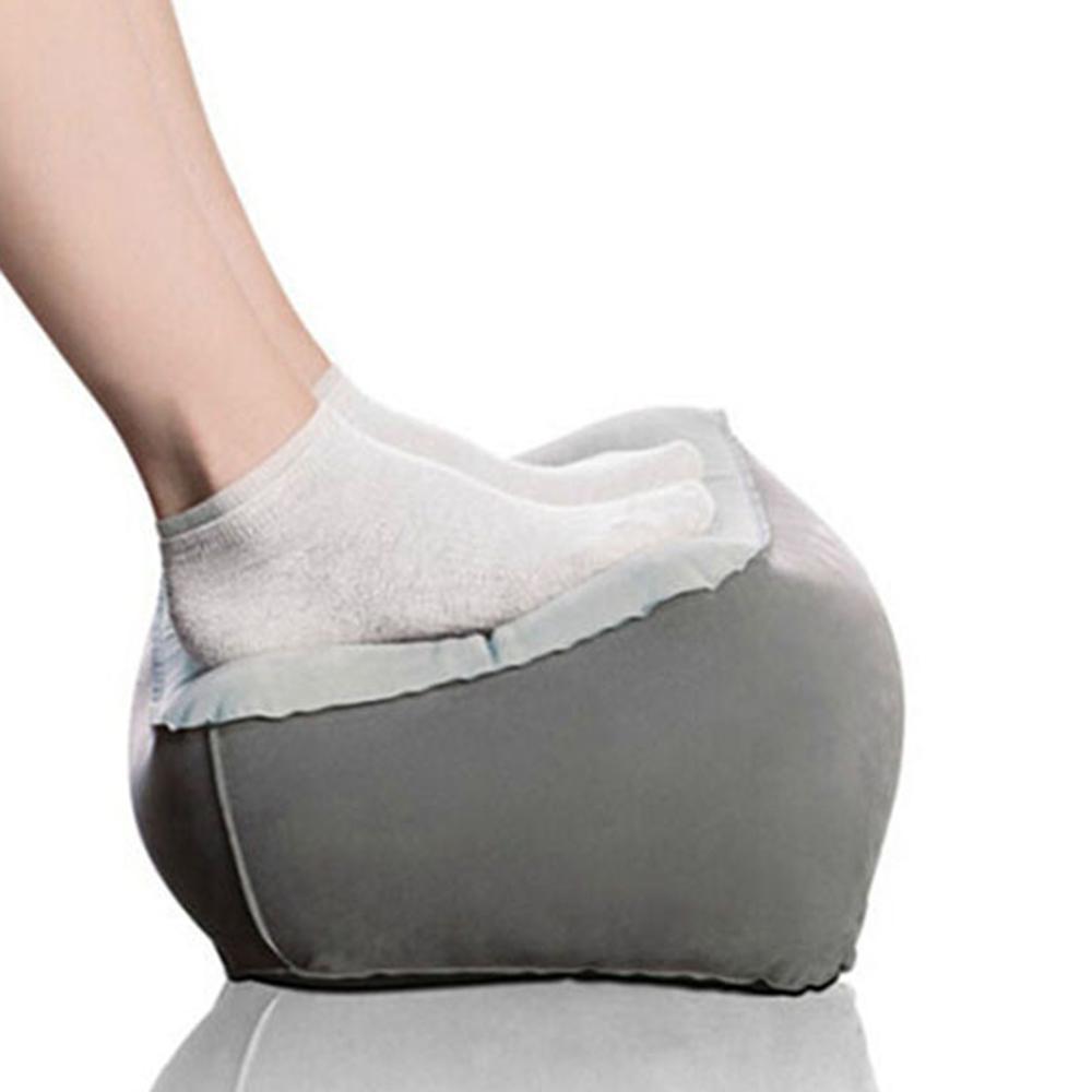 Qoovan ที่พักเท้าแบบเป่าลมเบาะท่องเที่ยว Ottomans Leg UP สำหรับสำนักงาน, Home RELAX (Grey) Qoovan ที่พักเท้าแบบเป่าลมเบาะท่องเที่ยว Ottomans Leg UP สำหรับสำนักงาน, Home RELAX (Grey)