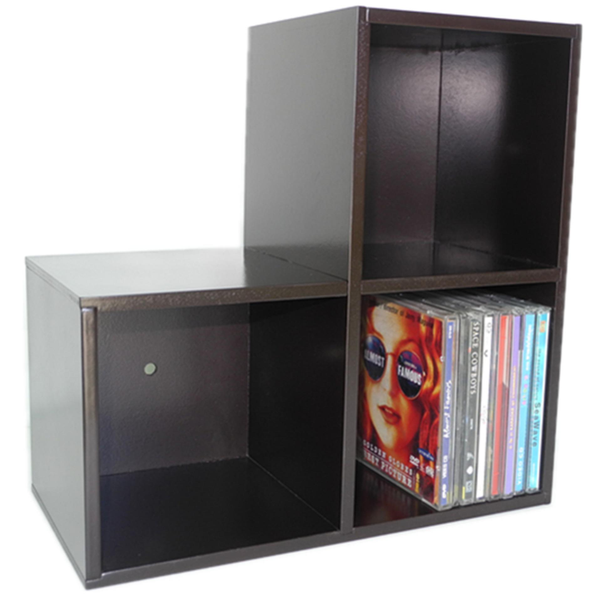 RELUX ชั้นวางของไม้หนาอย่างดี หิ้งแขวนได้ ทรง Lego CD 3 ช่อง *สำหรับพื้นที่จำกัด* รุ่น CDV-42 Lego RELUX ชั้นวางของไม้หนาอย่างดี หิ้งแขวนได้ ทรง Lego CD 3 ช่อง *สำหรับพื้นที่จำกัด* รุ่น CDV-42 Lego