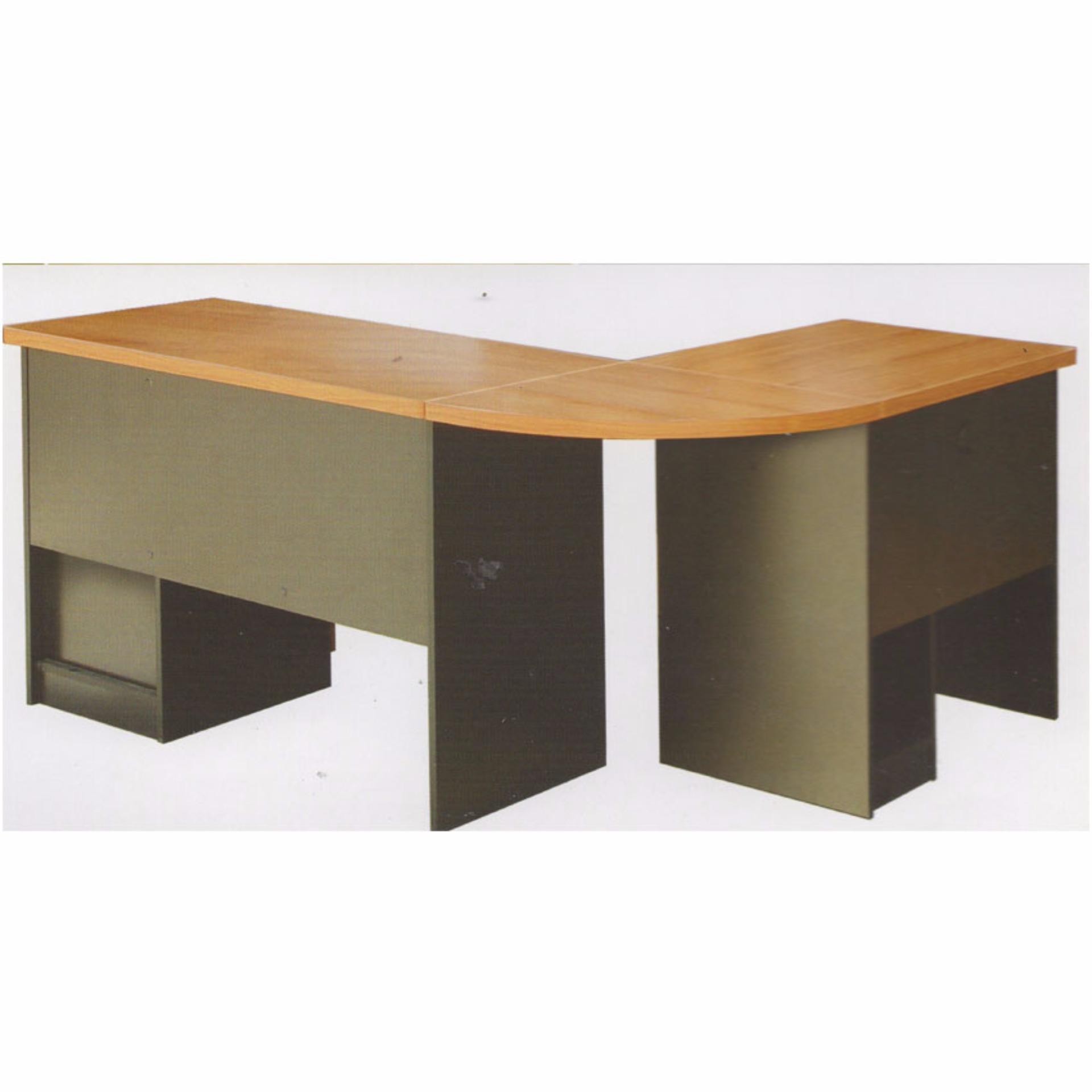 RF Furniture ชุดโต๊ะทำงานเข้ามุม หน้าท็อปผิวเมลามีน รุ่น Slot ( สีเชอร์ร่/ดำ ) RF Furniture ชุดโต๊ะทำงานเข้ามุม หน้าท็อปผิวเมลามีน รุ่น Slot ( สีเชอร์ร่/ดำ )