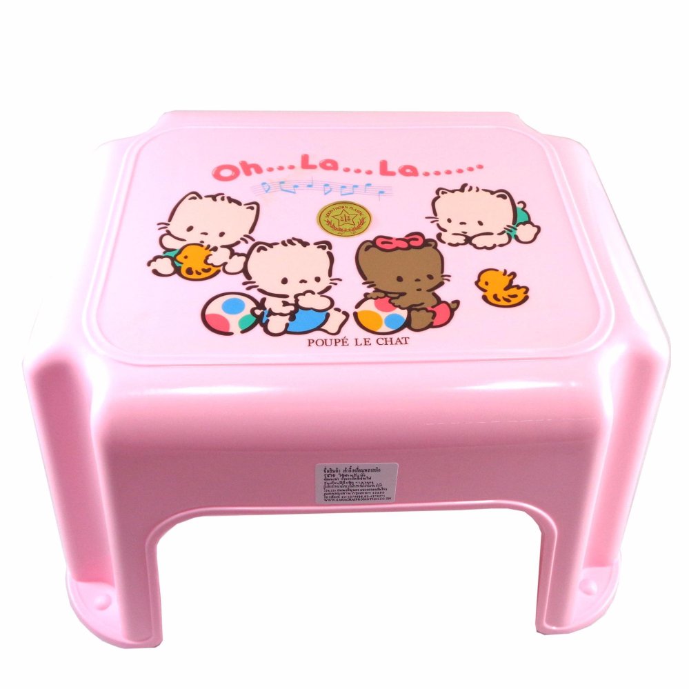soi tiger เก้าอี้พลาสติกเตี้ย เกรด A 27x21x19cm