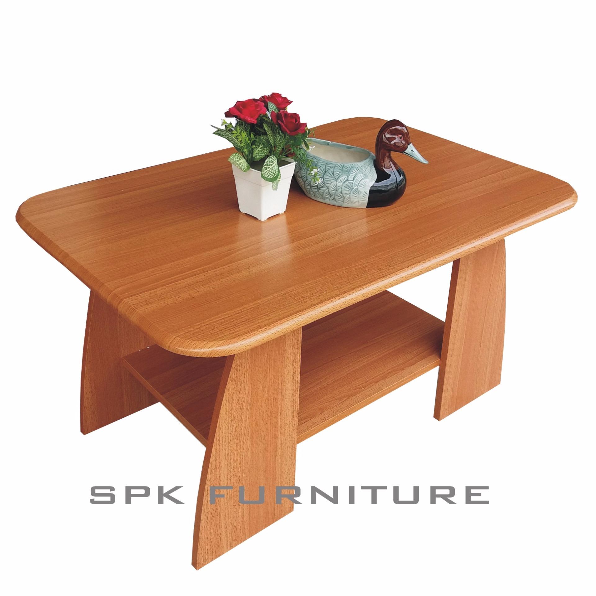 SPK Shop โต๊ะกลางโซฟาไม้เมลามีน รุ่น บอสตัน (สีบีช) SPK Shop โต๊ะกลางโซฟาไม้เมลามีน รุ่น บอสตัน (สีบีช)