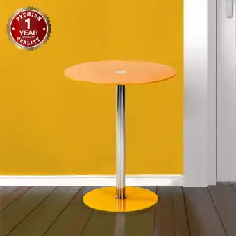 U-RO DECOR TORONTO โต๊ะข้างอเนกประสงค์ รุ่นโตรอนโต (สีเหลือง)