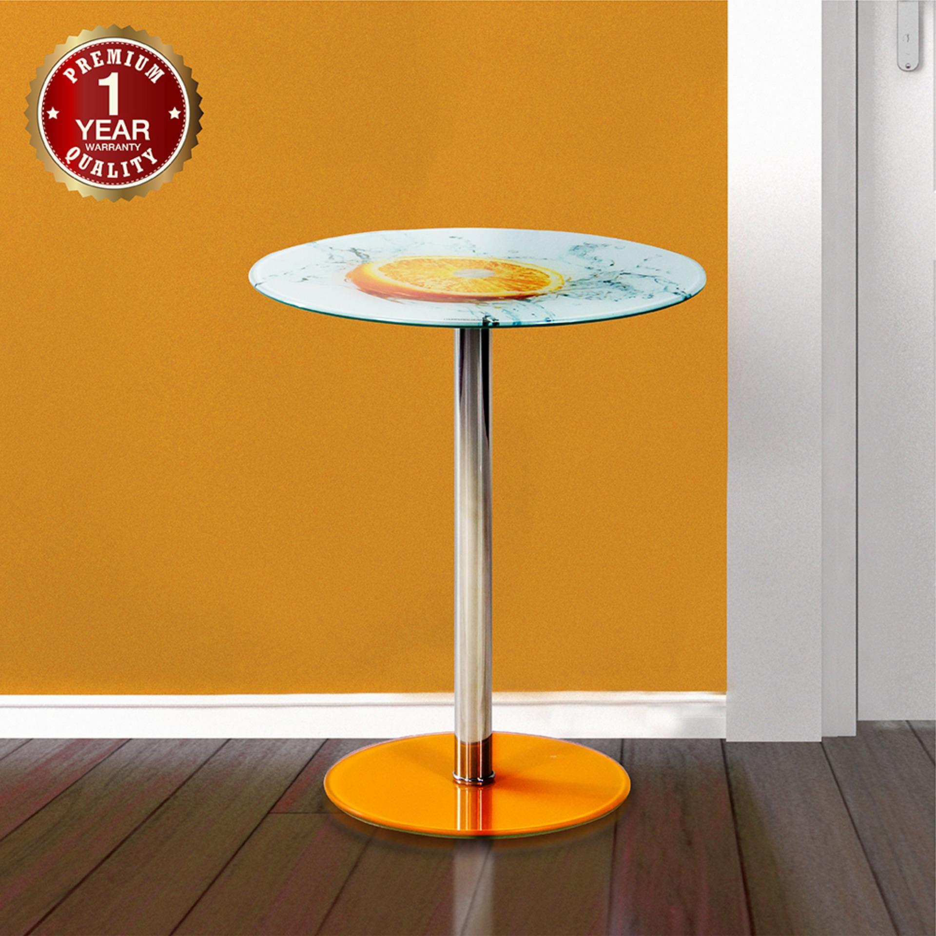U-RO DECOR TORONTO-R โต๊ะข้างอเนกประสงค์ รุ่นโตรอนโต-อาร์ (สีแดง)