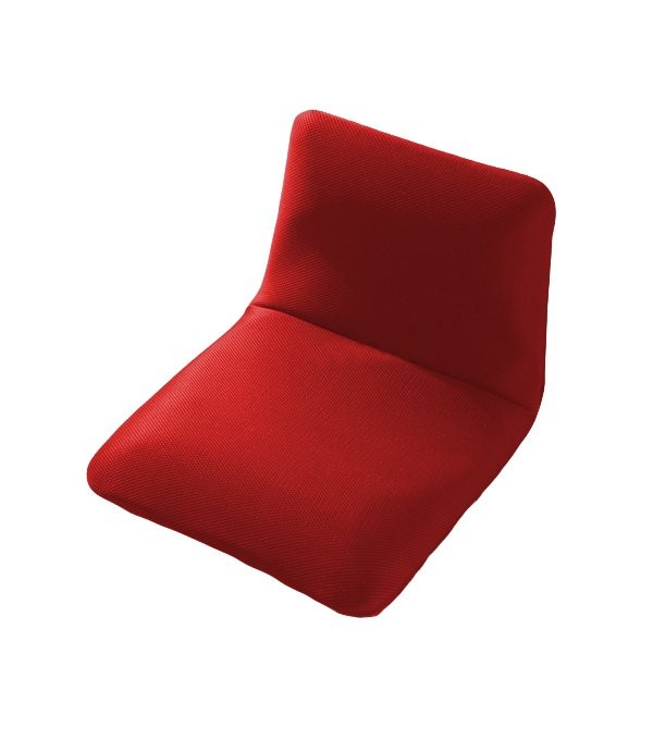 Waraku Chair A455 ฟลอร์แชร์นั่งสบาย รุ่นA455a-504RED (Red)