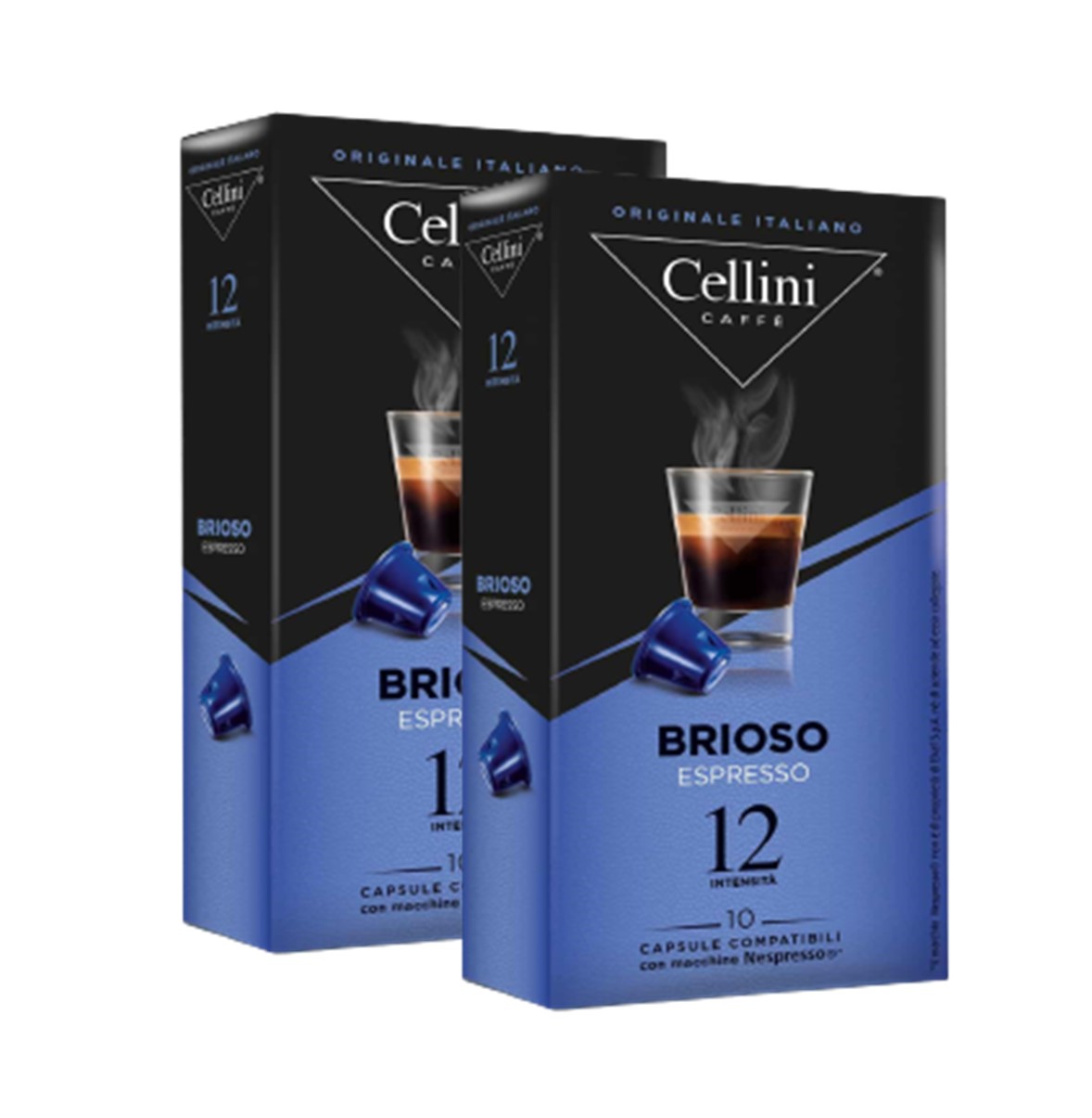 Cellini Caffe Brioso Espresso for Nespresso เคลลน บรโอโซ เอสเพรส