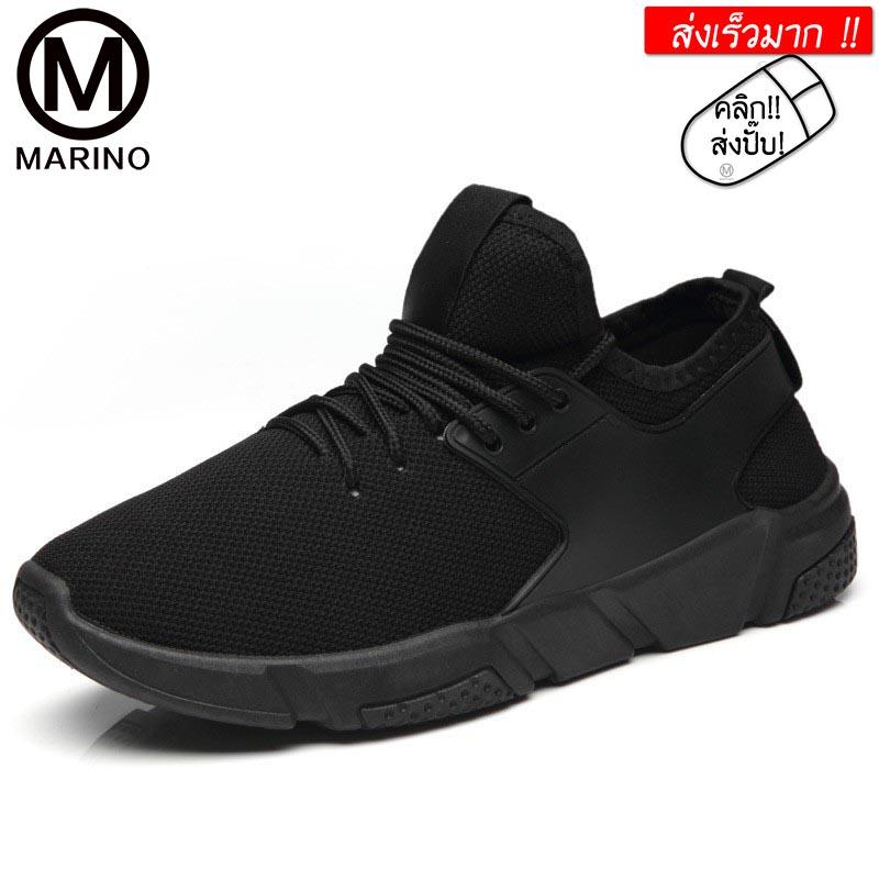 Marino รองเท้า รองเท้าผ้าใบ รองเท้าผ้าใบสำหรับผู้ชาย No.B016