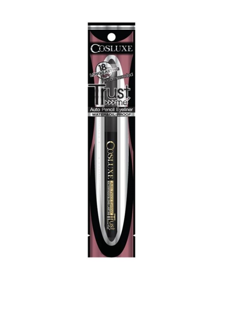 COSLUXE AUTO PENCIL EYELINER:TRUST ME รุ่น ดินสอหมุน - สีดำเข้ม