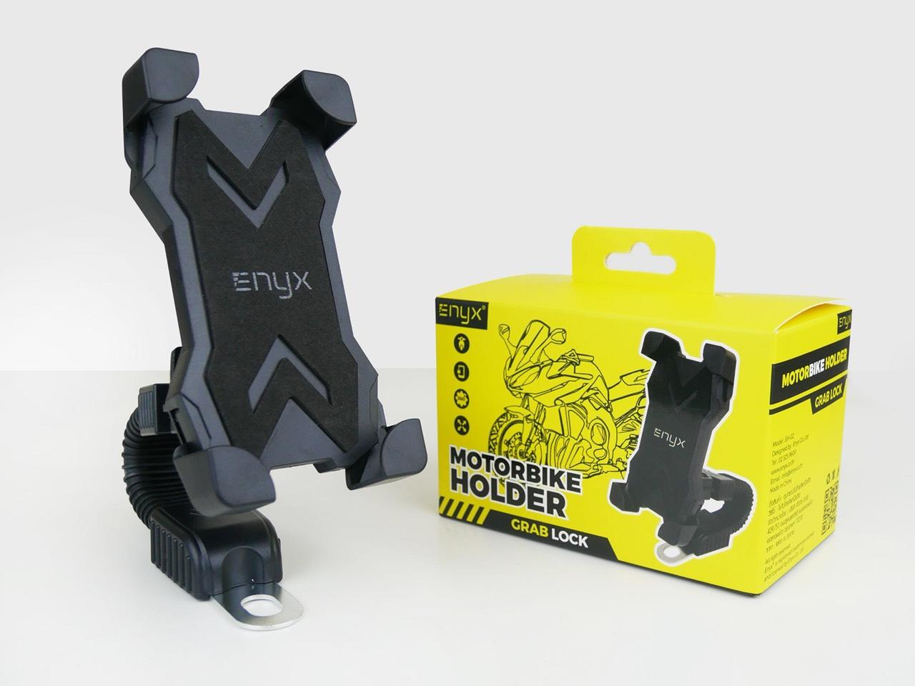 !ถูกสุด ENYX MotorBike Holder ที่ยึดมือถือกับมอเตอร์ไซต์ Grab Lock